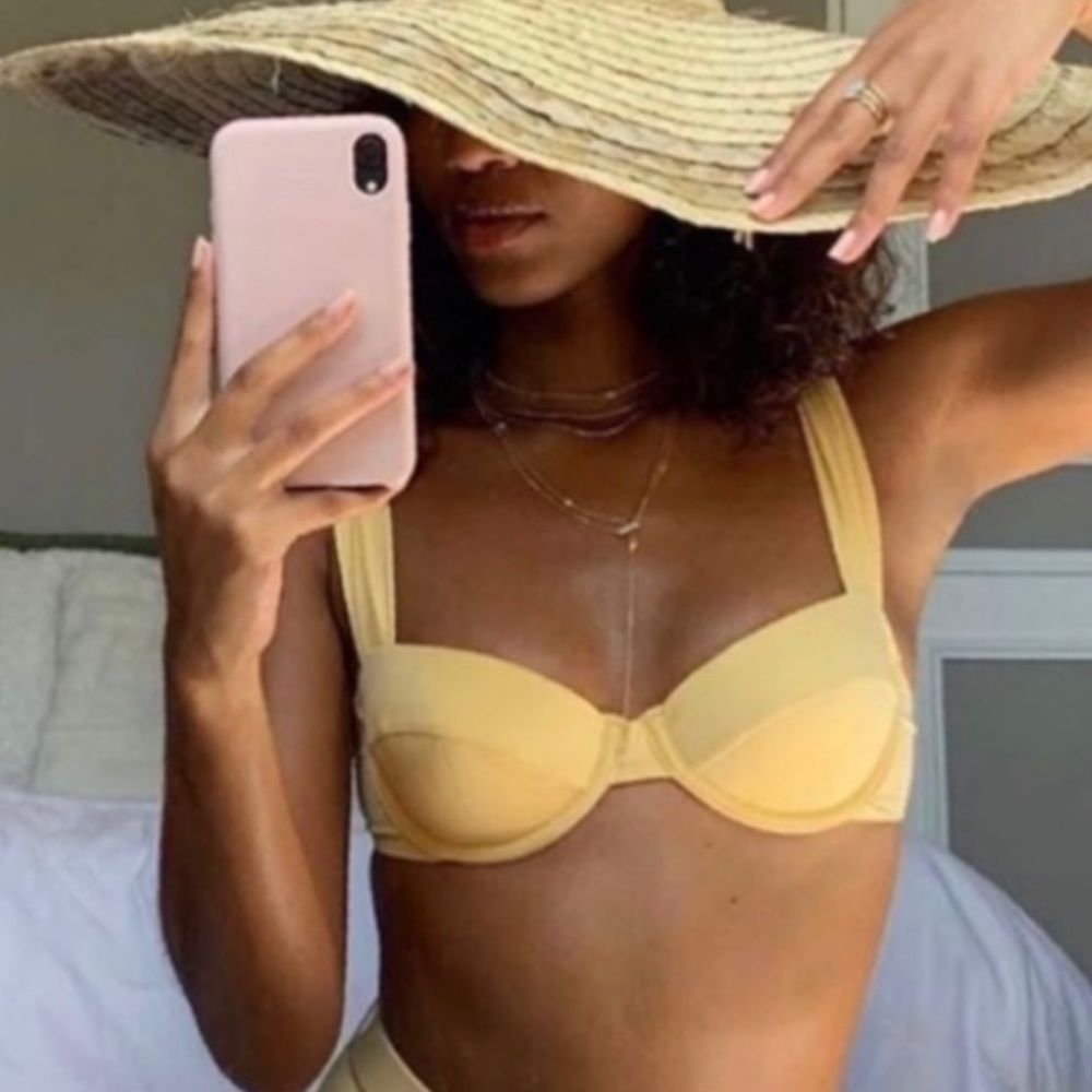 We Wore What Claudia Swim Bra